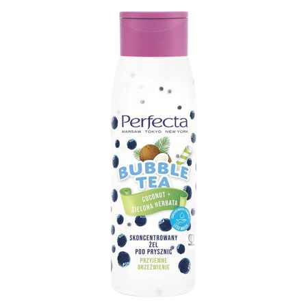 Perfecta Bubble Tea dušo želė Coconut & Green Tea 400ml