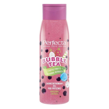 Perfecta Bubble Tea dušo želė Egzotiniai vaisiai ir juodoji arbata 400ml