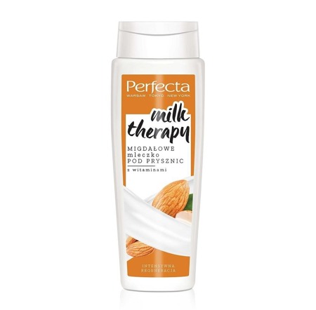 Perfecta Milk Therapy migdolų dušo pienelis 350ml