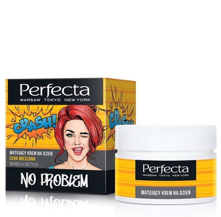 Perfecta No Problem matinis dieninis kremas mišriai odai Mango ir bazilikas 50ml