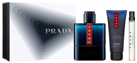 Prada Luna Rossa Ocean 100ml EDT + 10ml EDT + SG 100ml