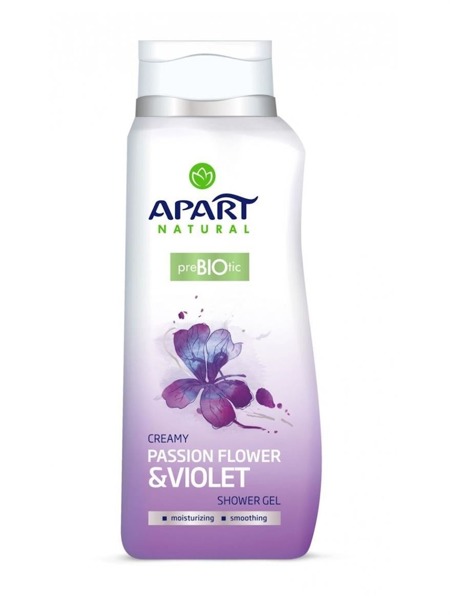 Prebiotinė dušo želė Passion Flower & Violet 400ml