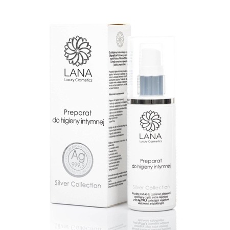 Preparatas su sidabru Ag 999,9 intymiai higienai 100ml Lana Luxury Cosmetics