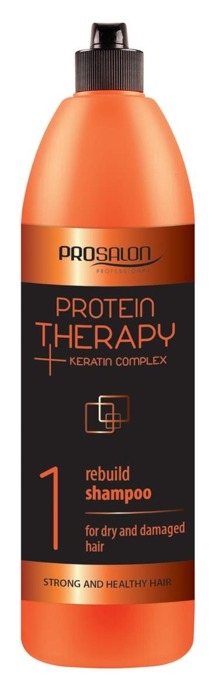 Prosalon Protein Therapy Keratin Complex 1 šampūnas sausiems ir pažeistiems plaukams szampon odbudowujący Keratyna & Ekstrakt z Aloesu 1000g