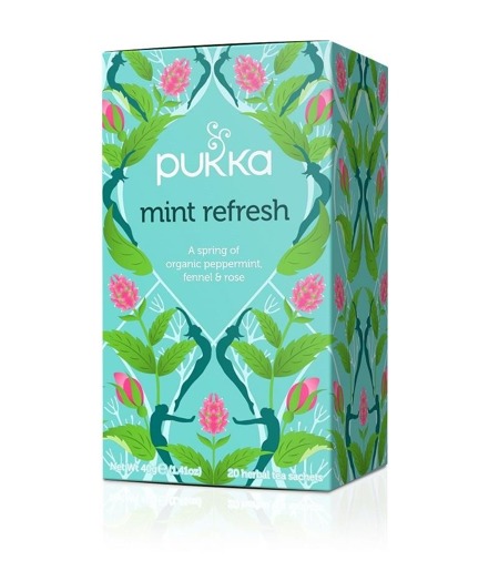 Pukka Mint Refresh ekologiška mėtų arbata 20 pakelių