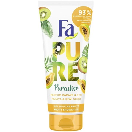 Pure Paradise dušo želė Papaya & Kiwi 200ml