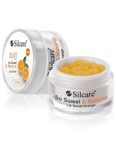 Quin So Sweet & Natural Lūpų šveitiklis Orange 15g