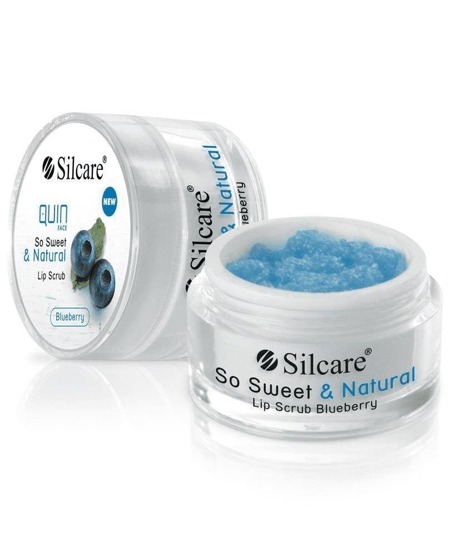 Quin So Sweet & Natural lūpų šveitiklis Bluberry 15g