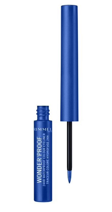 RIMMEL Wonder'Proof vandeniui atsparus akių pieštuko šepetėlis 05 Pure Blue 1.4ml