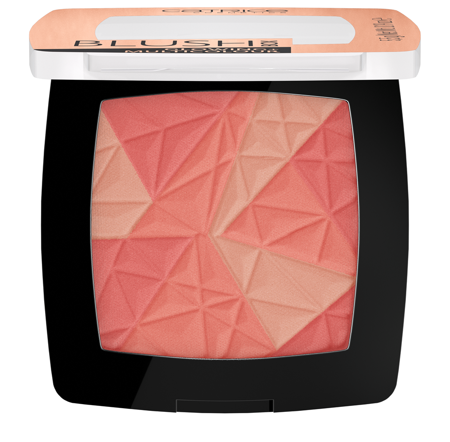 Raudų dėžutė Glowing Multicolour blush 010 Dolce Vita 5.5g