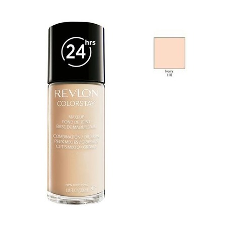 Revlon ColorStay mišriai ir riebiai odai 110 Ivory