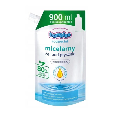 Rodzina żel pod prysznic hiperdelikatny Refill 900ml