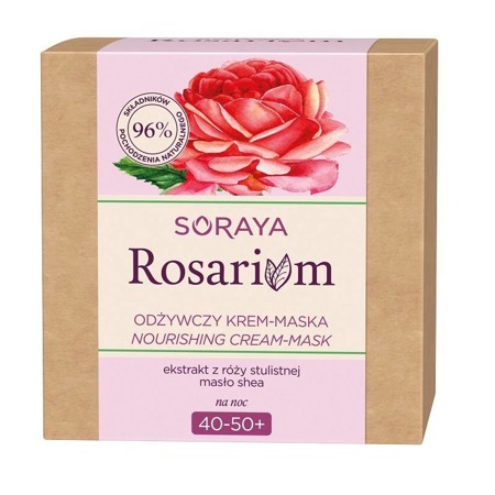 Rosarium 40-50+ maitinamasis naktinis kremas-kaukė 50ml