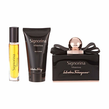 SALVATORE FERRAGAMO Signorina Misteriosa EDP 100ml + EDP 10ml + Kūno losjonas 50ml