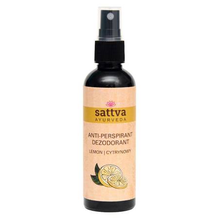 SATTVA_Ayurveda natūralus antiperspirantas vandens pagrindu citrinų 80ml