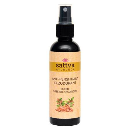 SATTVA_Ayurveda natūralus vandens pagrindo antiperspirantas Oudth 80ml