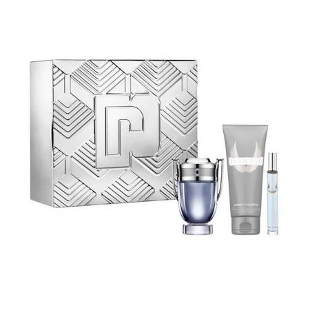 SET PACO RABANNE Invictus EDT purškalas 100ml + EDT purškalas 10ml + dušo želė 100ml