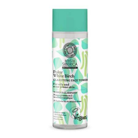 SIBERICA PROFESSIONAL_Bereza Polar White Birch Claryfying Face Toner valomasis veido tonikas riebiai odai 200ml