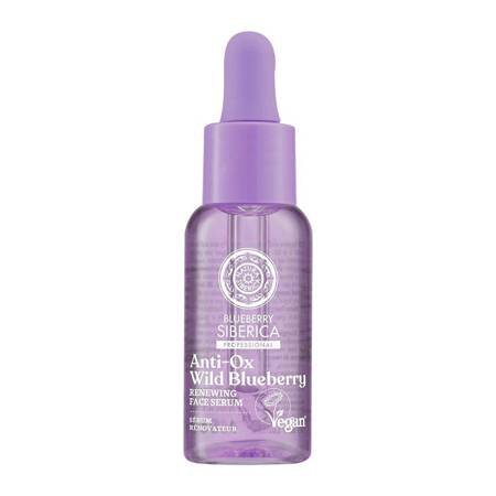 SIBERICA PROFESSIONAL_Blueberry Anti-Ox Laukinių mėlynių atnaujinamasis veido serumas lašais 30ml