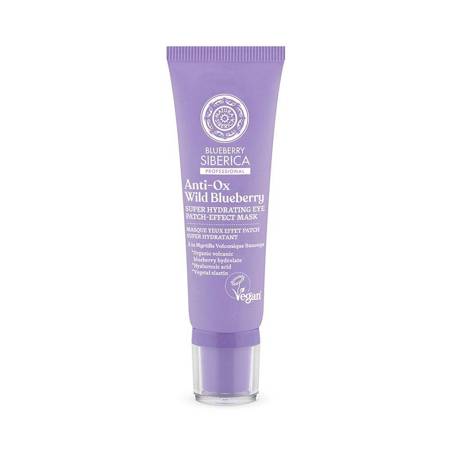 SIBERICA PROFESSIONAL_Blueberry Anti-Ox Laukinių mėlynių itin drėkinanti akių pleistro efekto kaukė 30ml