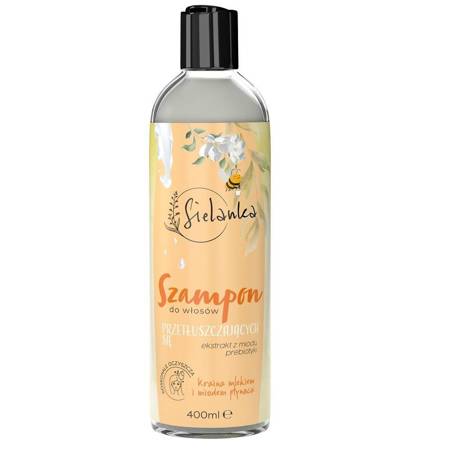 SIELANKA_Šampūnas riebiems plaukams Land of Milk and Honey 400ml