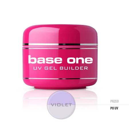 SILCARE_Gel Base Nail Builder Gel One Violet 30g