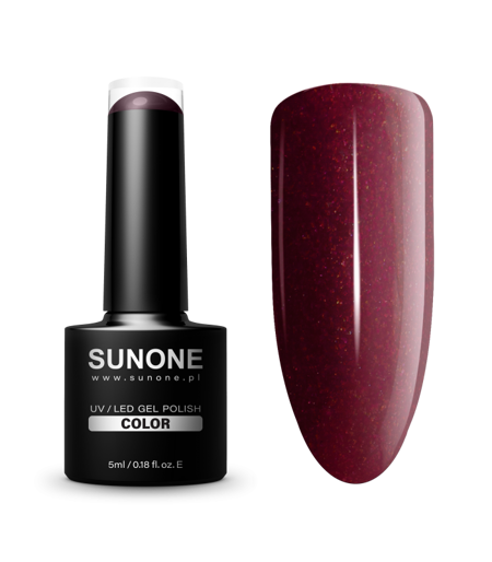 SUNONE UV/LED gelinio lako spalva C18 Cleo 5ml