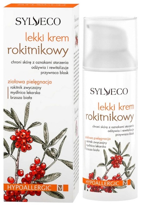 SYLVECO Šaltalankių lengvas dieninis kremas 50ml