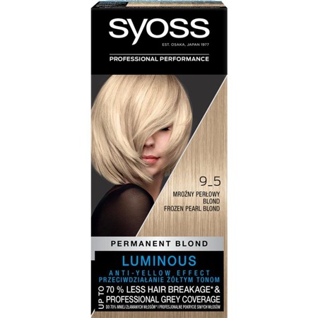 SYOSS Nuolatinis dažymas 9-5 Frosty Pearl Blonde