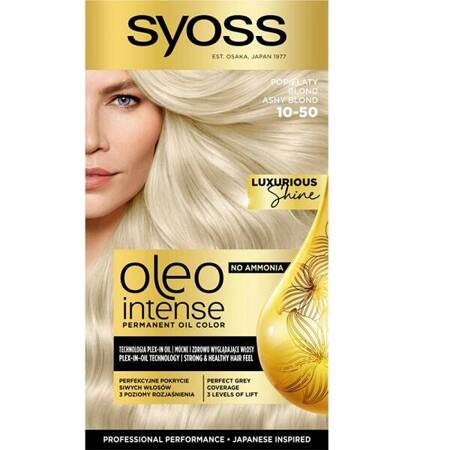 SYOSS Oleo Intense 10-50 Pelenų blondinė