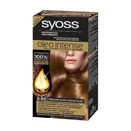 SYOSS Oleo Intense 6-80 lazdyno šviesiaplaukė