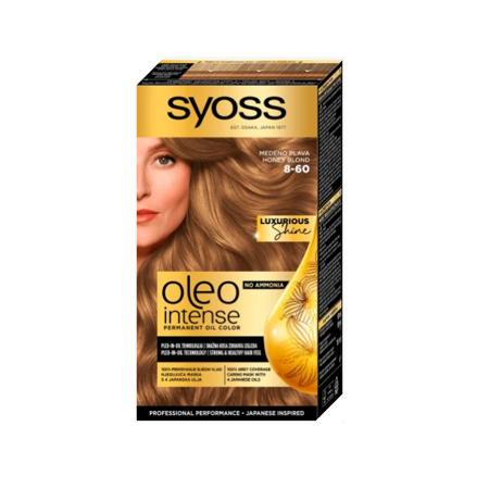 SYOSS Oleo Intense 8-60 medaus blondinė