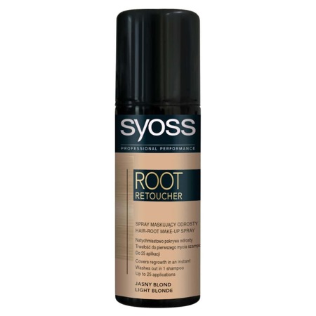 SYOSS Šaknų retušavimo priemonė Loght Blond 120ml