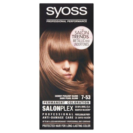 SalonPlex Salon Trends plaukų dažai 7-53 Dark Pearl Blonde