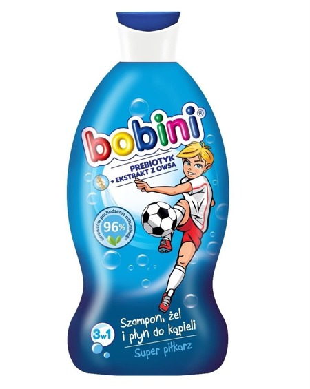 Šampūnas, dušo želė ir vonios losjonas Super Footballer 330ml