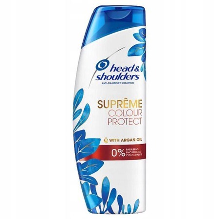 Šampūnas nuo pleiskanų Supreme Color Protect Anti-Dandruff Shampoo przeciwłupieżowy szampon chroniący kolor włosów 400ml