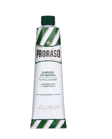 Sapone Da Barba gaivinamasis skutimosi muilas su eukaliptų aliejumi ir mentoliu 150ml