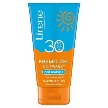 Saulės veido kremas-gelis SPF30 50ml