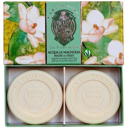 Sculpted Soap kūno muilo rinkinys Fresh Magnolia 2x115g