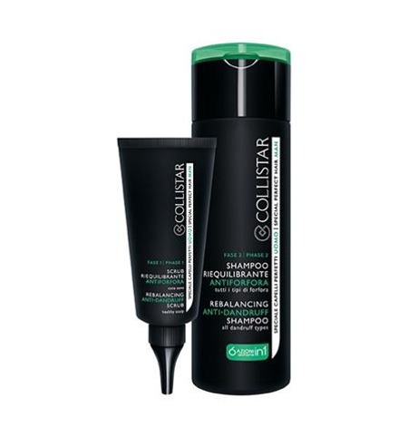 Shampoo&Rebalancing rinkinys Šampūnas nuo pleiskanų 200ml+ Rebalancing šveitiklis nuo pleiskanų 50ml