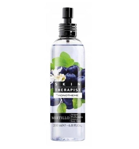 Skin Therapist Body Water kūno vandens dulksna Blueberry 200ml testeris