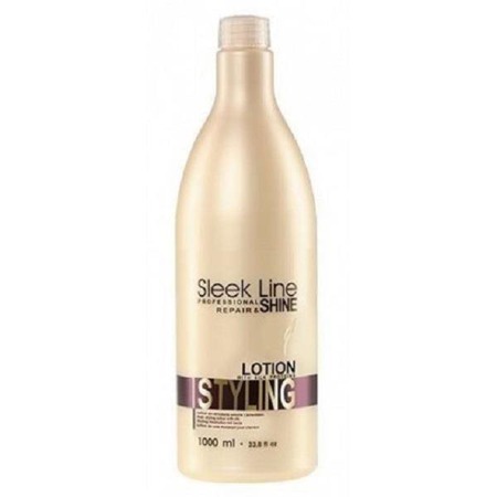 Sleek Line Repair Shine Styling Lotion su šilko plaukų formavimo losjonu 1000ml