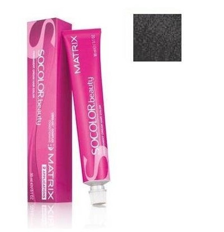 Socolor Beauty Permanentiniai kreminiai plaukų dažai farba do włosów 4M Vidutiniškai rudi Mocha 90ml