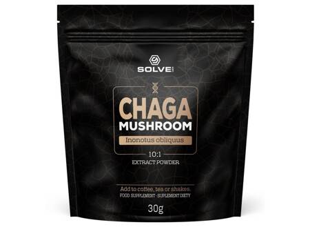 SolveLabs Chaga (Subclavian spinneret) 10:1 grybų milteliai 30g