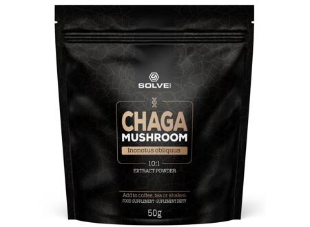 SolveLabs Chaga (subranch Whipworm) 10:1 grybų milteliai 50g