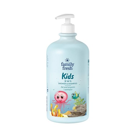 Soraya Family Fresh Kids 2in1 su pompa 1000ml