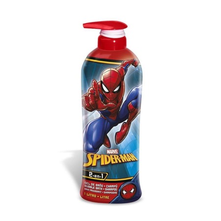 Spiderman 2in1 dušo želė ir šampūnas skalbimo želė ir šampūnas vaikams 1000ml