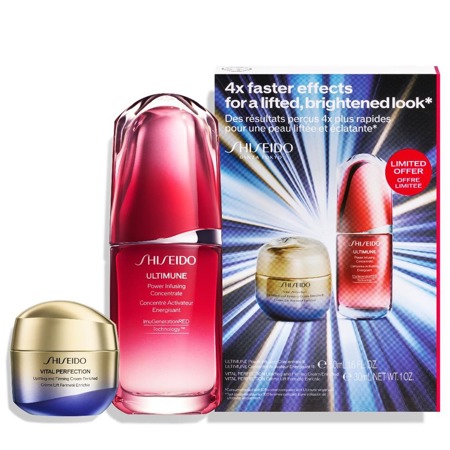 Stiprinantis ir stangrinantis rinkinys Vital Perfection Uplifting & Firming Cream Enriched 30ml + Ultimate Power Infusing Concentrate 50ml