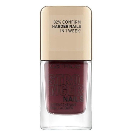 Stronger Nails Stiprinantis nagų lakas Stiprinantis nagų lakas 01 Powerful Red 10,5ml