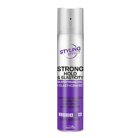 Styling Effect apimties suteikiantis plaukų lakas su keratinu Extra Strong 250ml